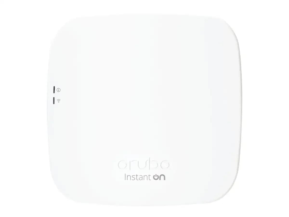 HPE Aruba Instant ON AP12 (RW) Indoor AP with DC Power Адаптер and Cord (EU) (R3J24A)