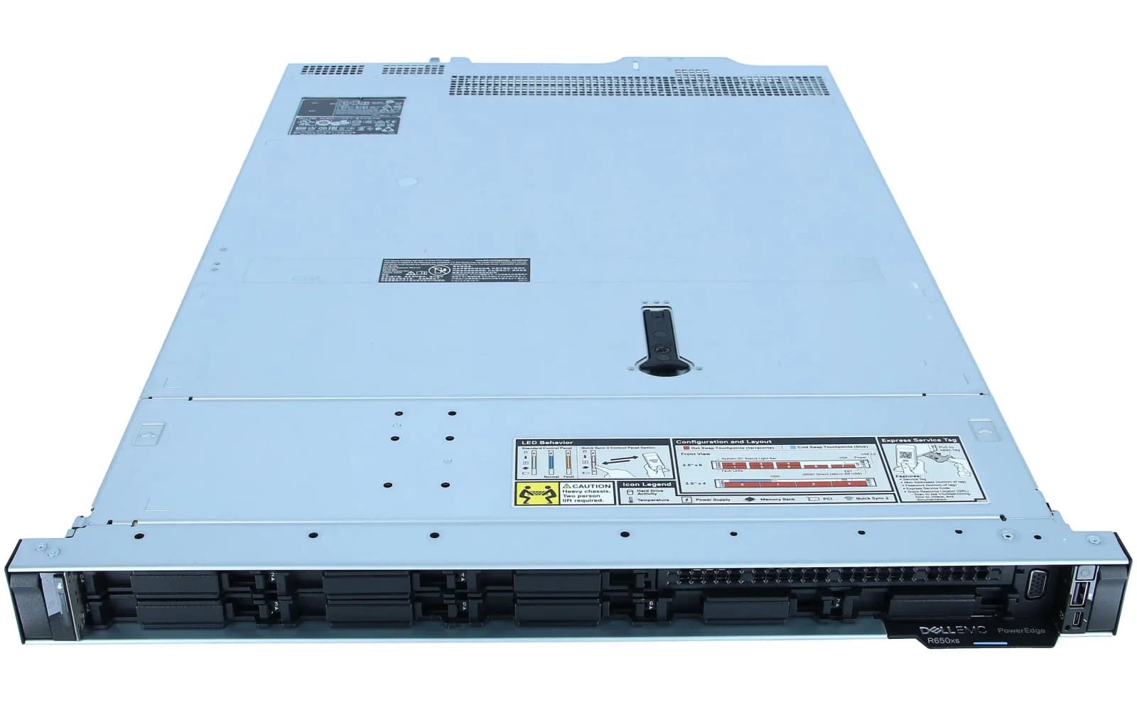 DELL PowerEdge R650xs 8x2.5" SFF CTO Chassis (R650xs-Сервер-Chassis-CTO)