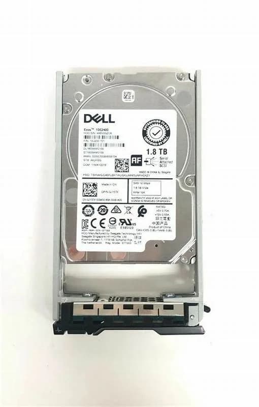 DELL 1.8TB 10K 12G 512E 2.5INCH SAS HDD (RVDCJ)
