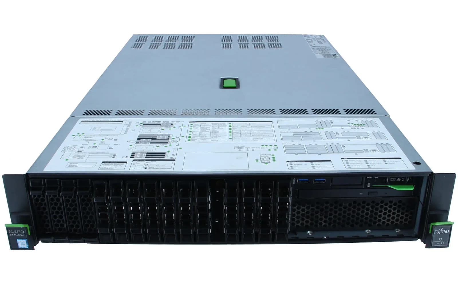 Fujitsu Primergy RX2540 M4 16 x 2.5" SFF CTO Chassis (RX2540-M4-Сервер-Chassis-16-x-25-CTO)