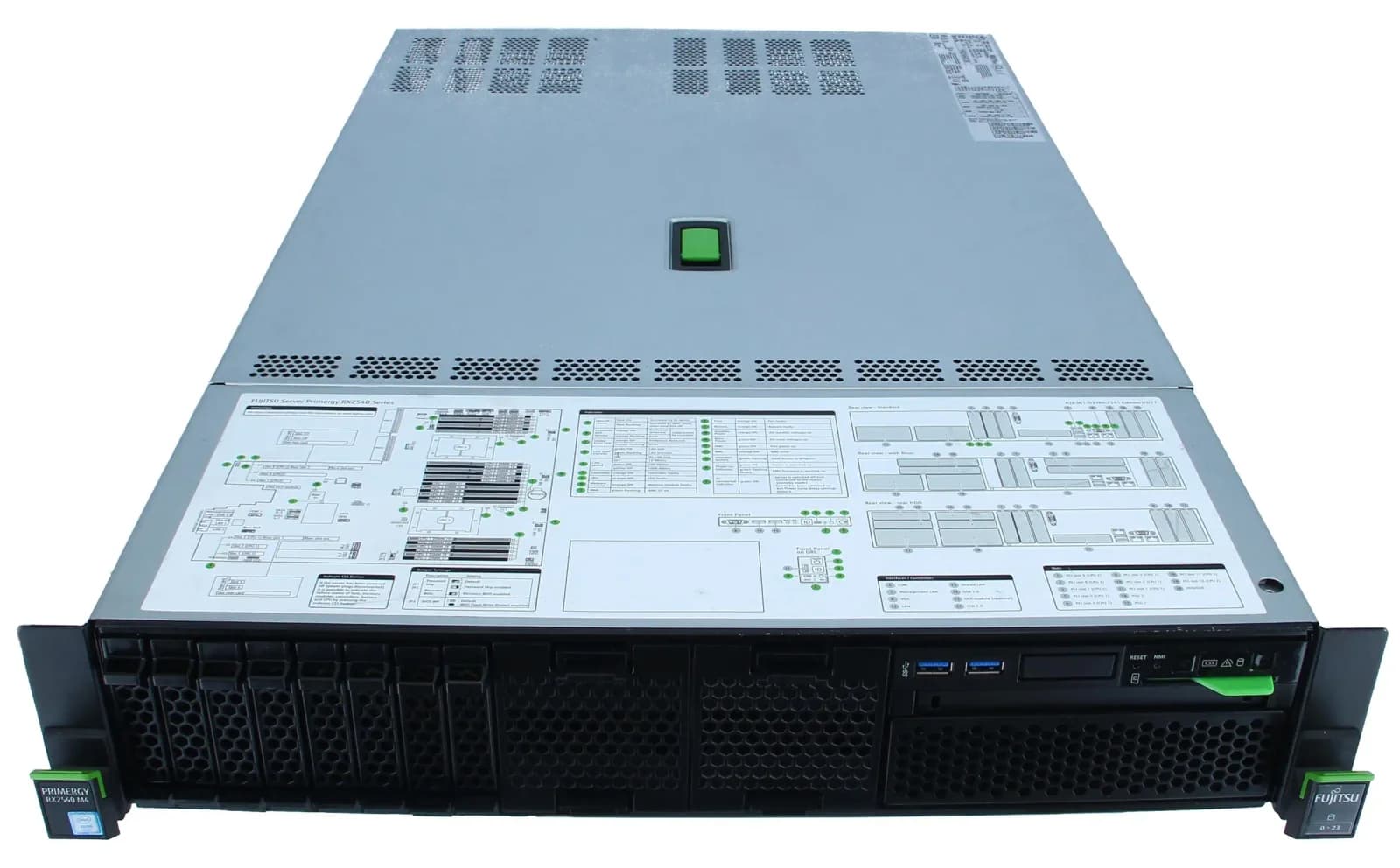 Fujitsu RX2540 M4 8x2.5, CTO (RX2540M4-SFF-8)