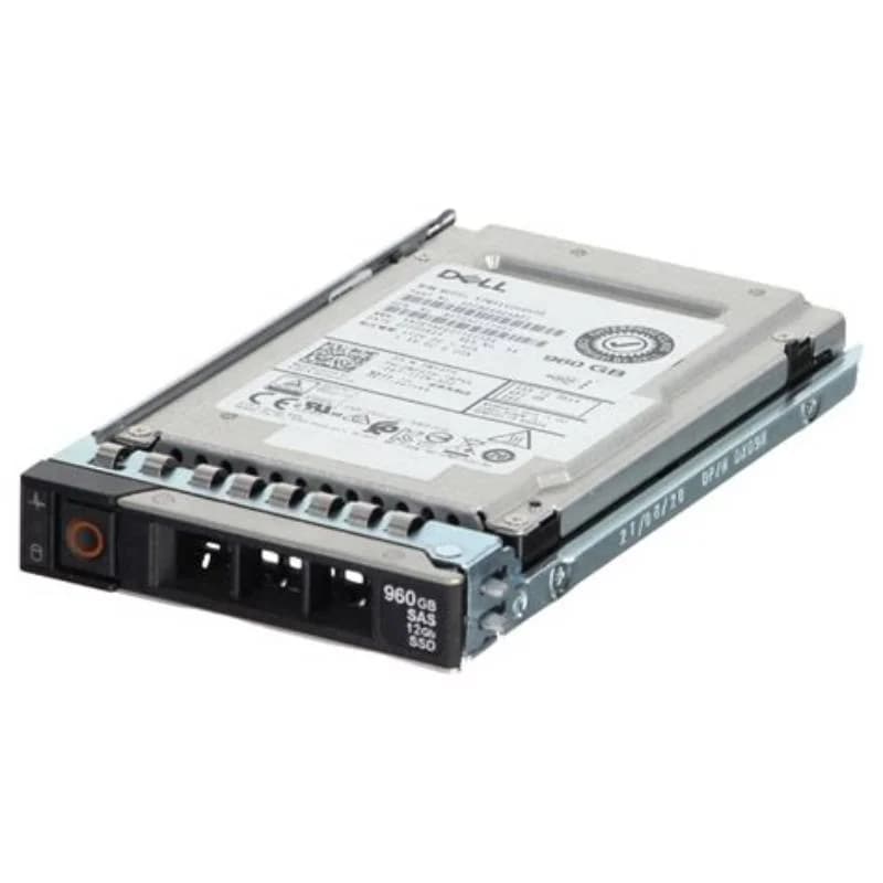 DELL SSD, 960 GB, hot-swap, 2.5", SAS 12Gb/s (RXF18)