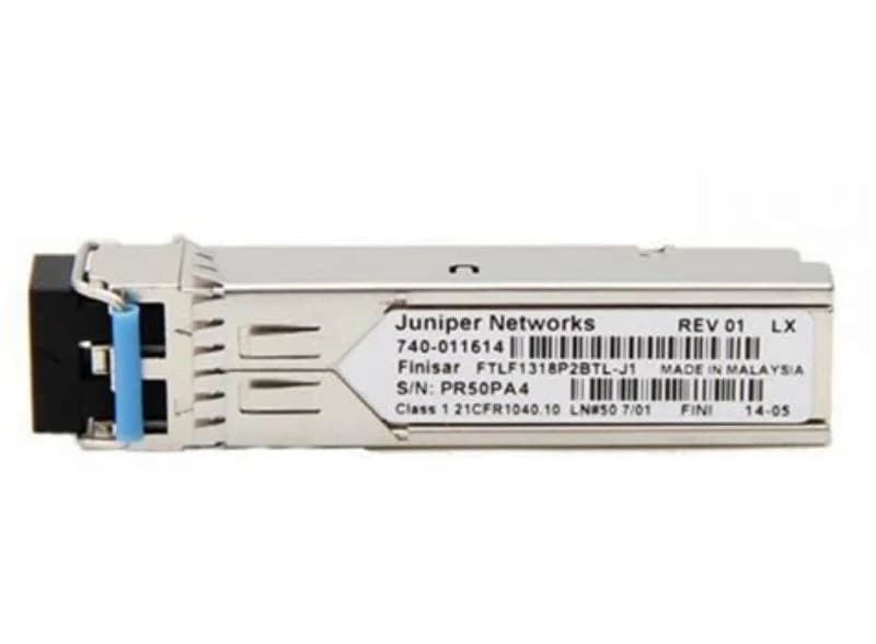 SFP (mini-GBIC) transceiver module, 1GbE, 1000Base-LX, Juniper compatible (SFP-1GE-LX-C)