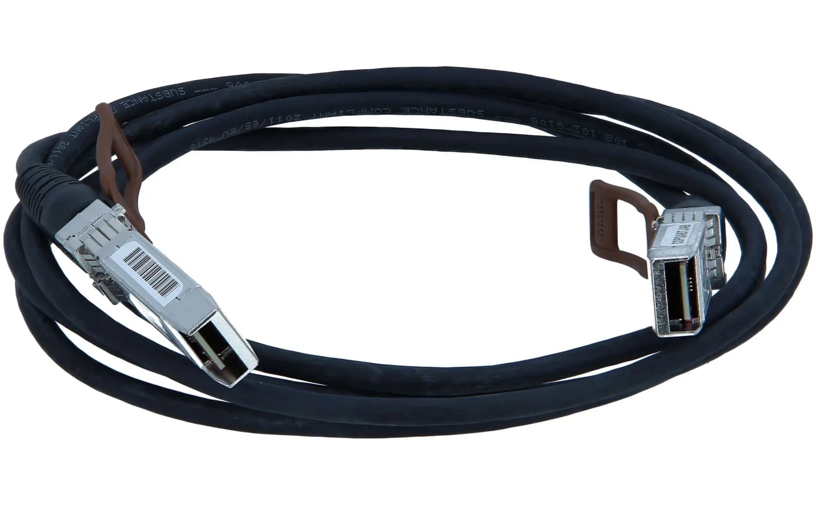 Cisco SFP+ Copper Twinax Cable, Direct attach cable, SFP+ to SFP+, 2 m, twinaxial (SFP-H10GB-CU2M)