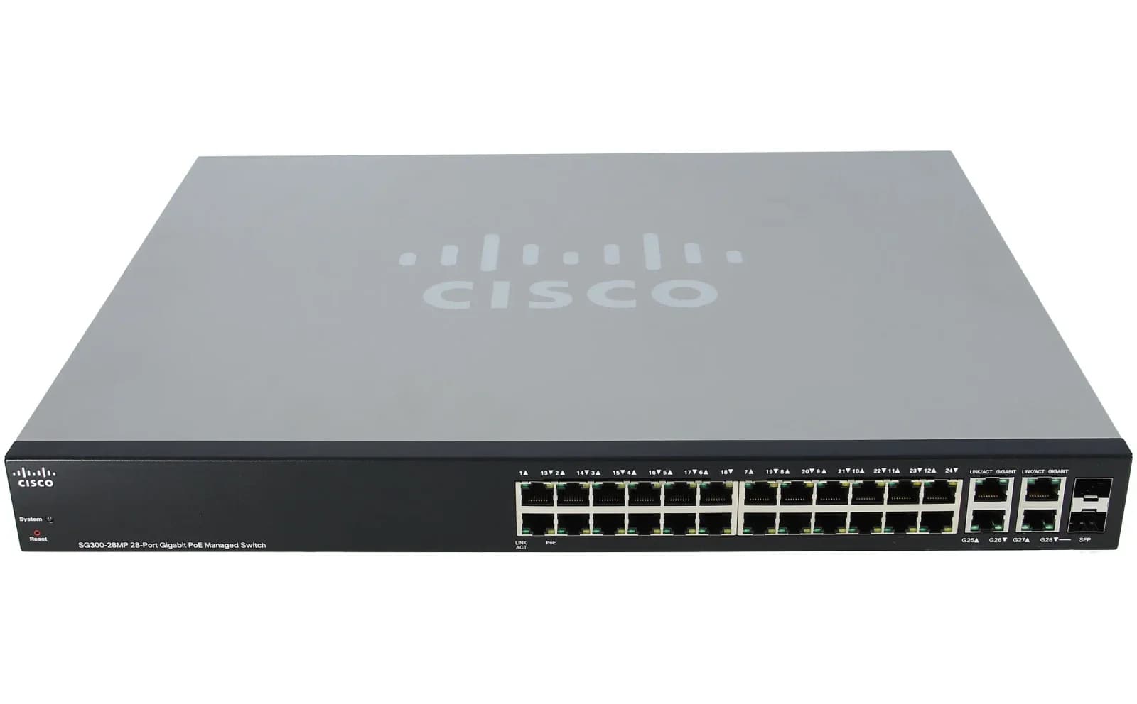 Cisco SG300-28MP 28-port Gigabit Max-PoE Managd Switch (SG300-28MP-K9-EU)