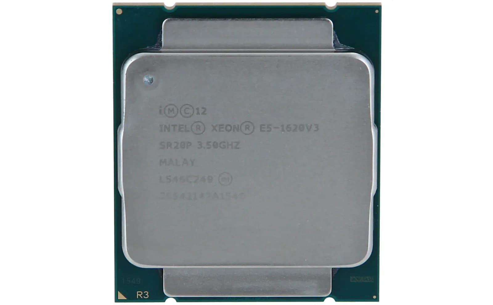 Intel Xeon E5-1620v3 (3.5GHz/4-core/10MB/140W) (SR20P)