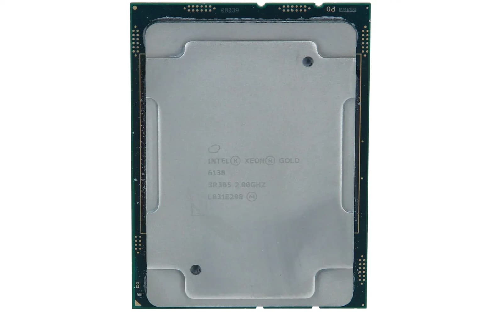 Intel Xeon-Gold 6138 (2.0GHz/20-core/125W) FIO Processor (SR3B5)