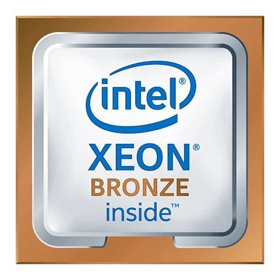 HPE INTEL XEON BRONZE 6CORE CPU 3104 8.25MB L3 1.70GHZ (SR3GM)