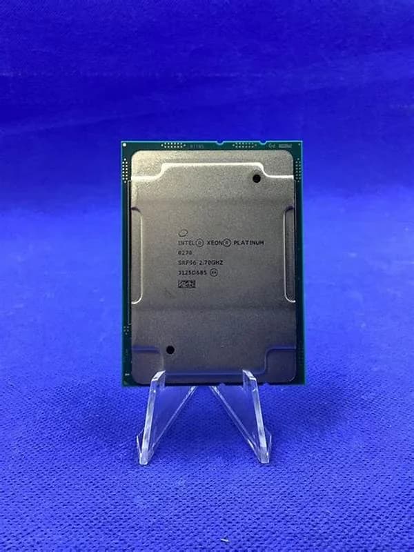 Intel Xeon Platinum 8270, 2.7 GHz, 26 Core (SRF96)