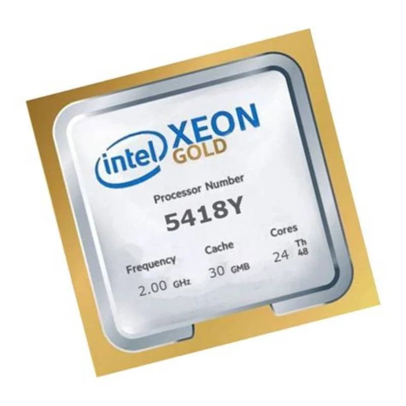 Intel Xeon-Gold 5418Y, 2.0GHz, 24-core, 185W TDP (SRMGH)