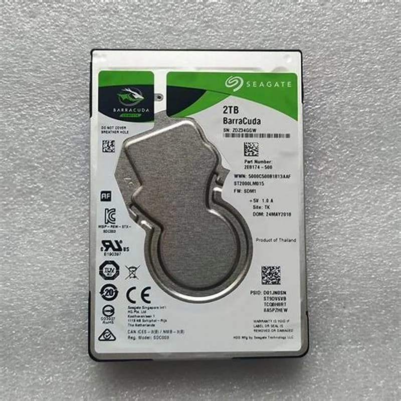 Lenovo Seagate Guardian BarraCuda ST2000LM015, Жёсткий диск, 2 TB, внутренний, 2.5" (6.4 cm) (ST2000LM015)