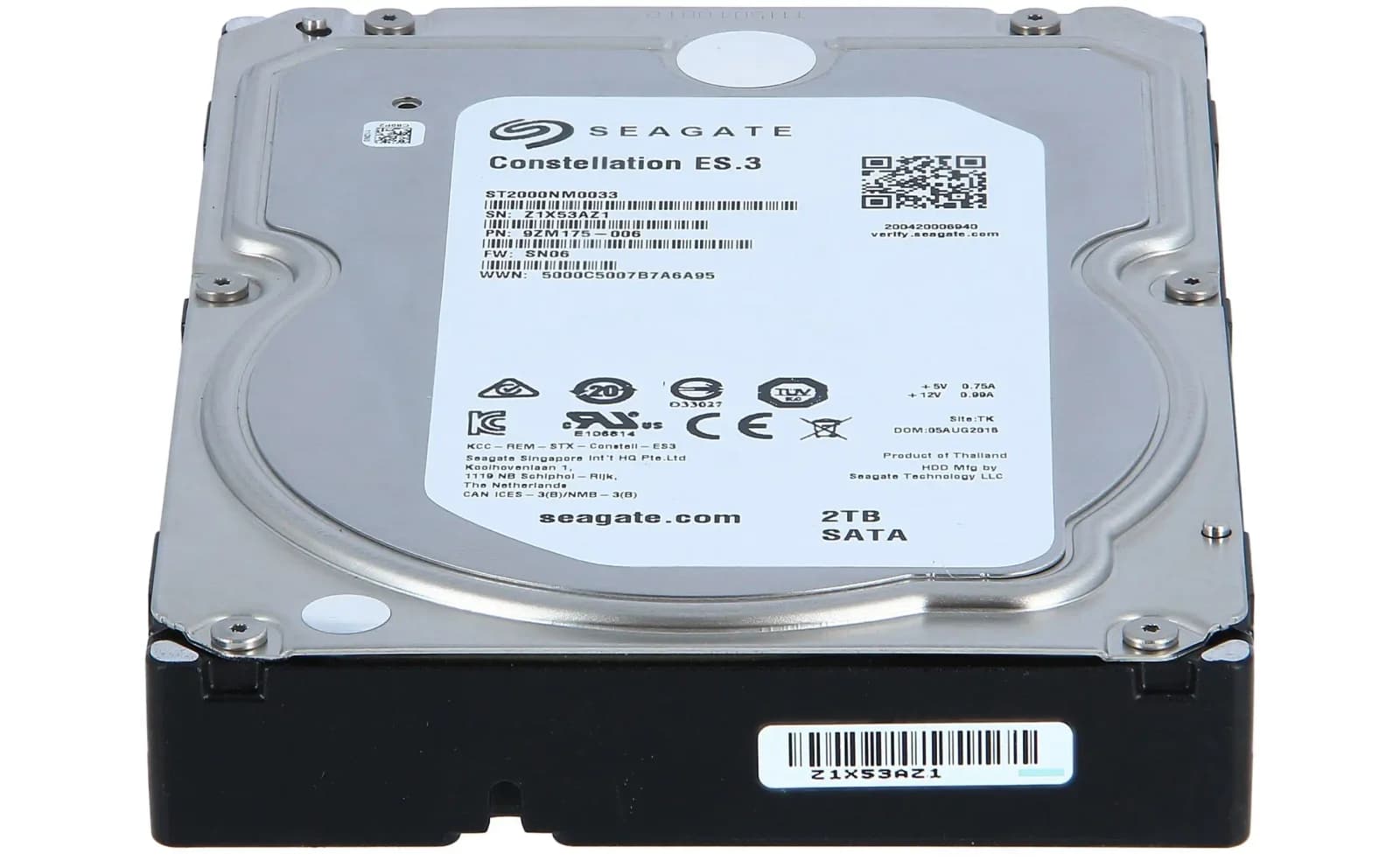 Server aksesuarı Seagate ST2000NM0033 (ST2000NM0033)