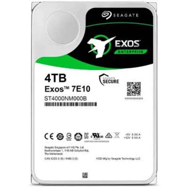 Seagate Hard drive, 4 TB, internal, SATA 6Gb/s, buffer: 256 MB (ST4000NM000B)