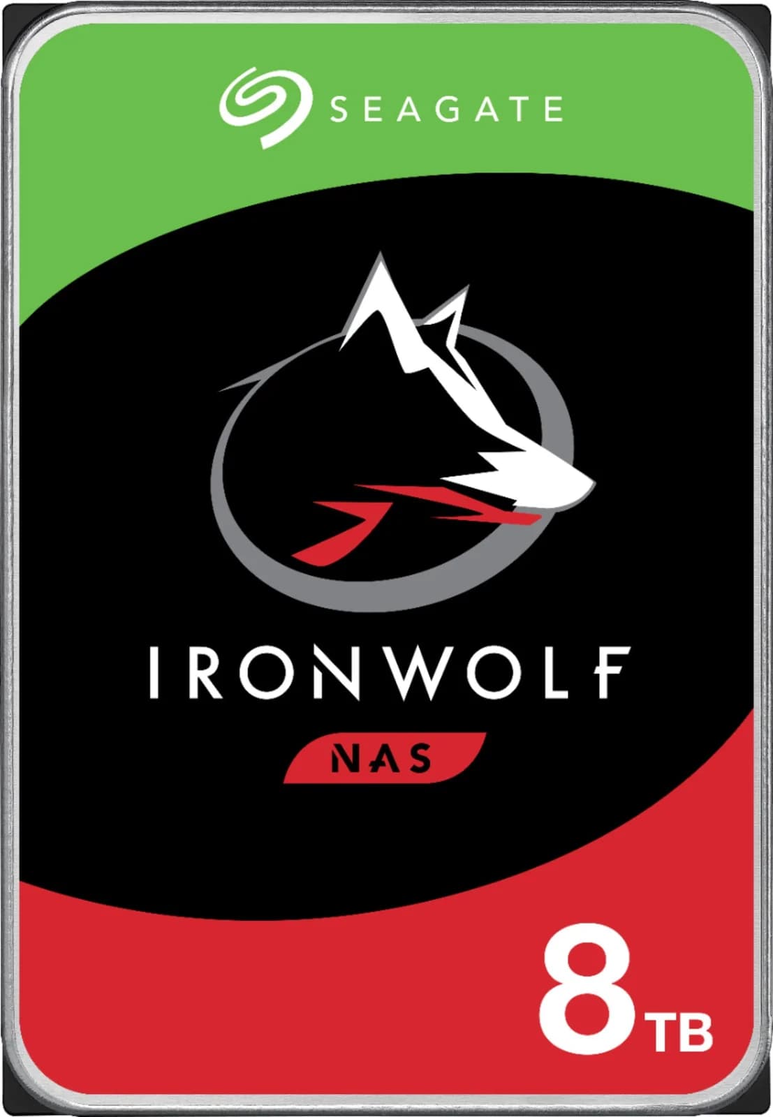 Seagate IronWolf ST8000VN004, sərt disk, 8 TB, daxili, 3.5" (8.9 cm) (ST8000VN004)