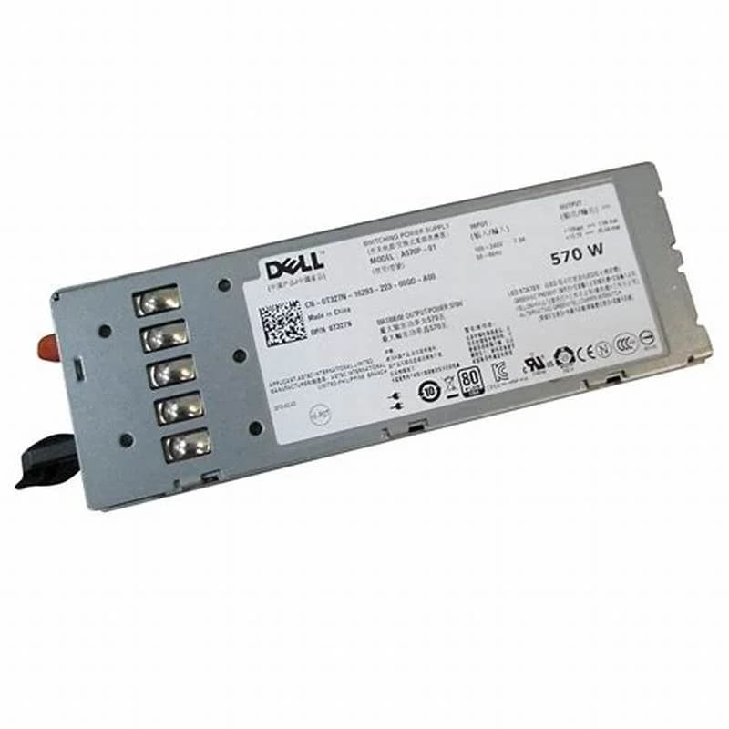 DELL 570W POWER SUPPLY FOR POWEREDGE R710/T710 (T327N)