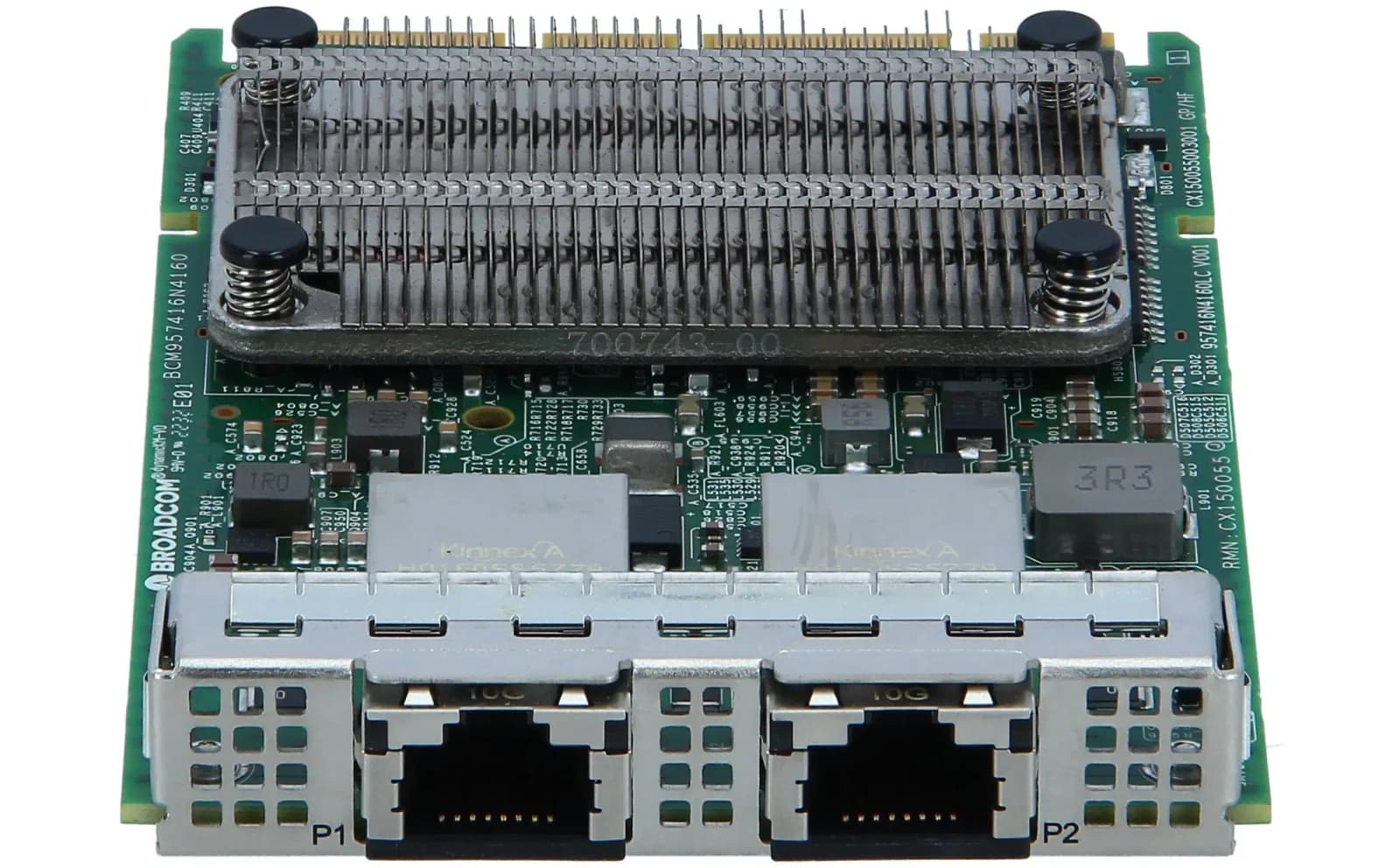 DELL Broadcom 57416, Network Адаптер, OCP 3.0, 10Gb Ethernet x 2 (T6HR8)