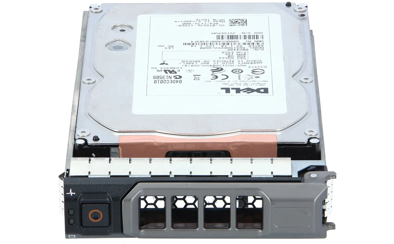 DELL 450GB 15K 6G SAS 3.5 INCH HDD (T857K)