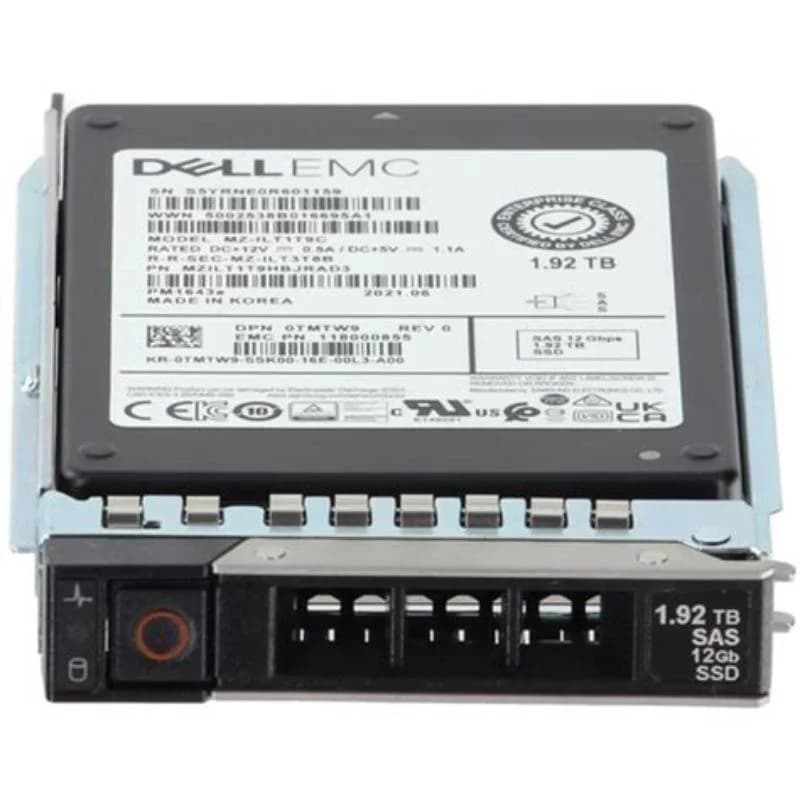 DELL 1.92TB SAS 12G 2.5" SSD (TMTW9)