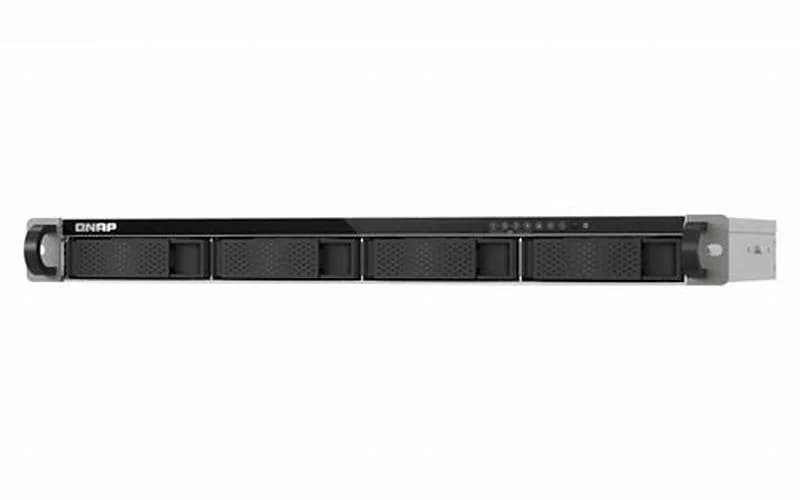 QNAP NAS server, 4 bays, rack-mountable, SATA 6Gb/s RAID 0 1 5 6 10 JBOD 50 60, RAM 4 GB, Gigabit Ethernet / 2.5 Gigabit Ethernet, iSCSI (TS-433EU)