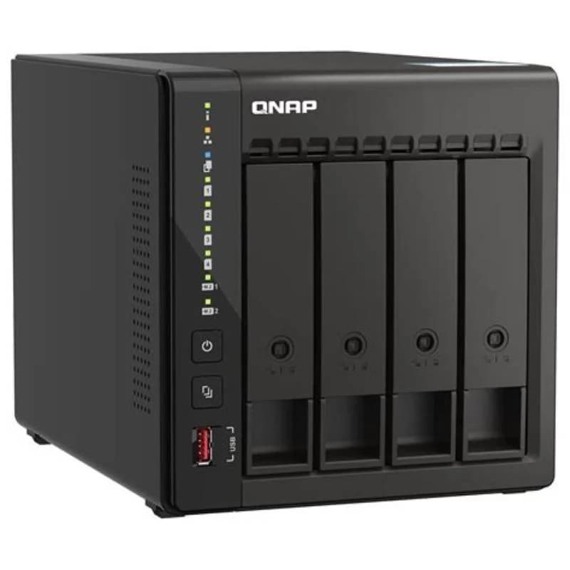 QNAP TS-453E-8G 4 bay Desktop Tower NAS (TS-453E-8G)