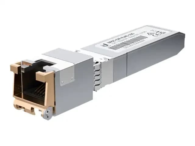 Ubiquiti SFP (mini-GBIC) transceiver module, GigE, 10Base-T, 100Base-TX, 1000Base-T, RJ-45, 100 m (UACC-CM-RJ45-1G)