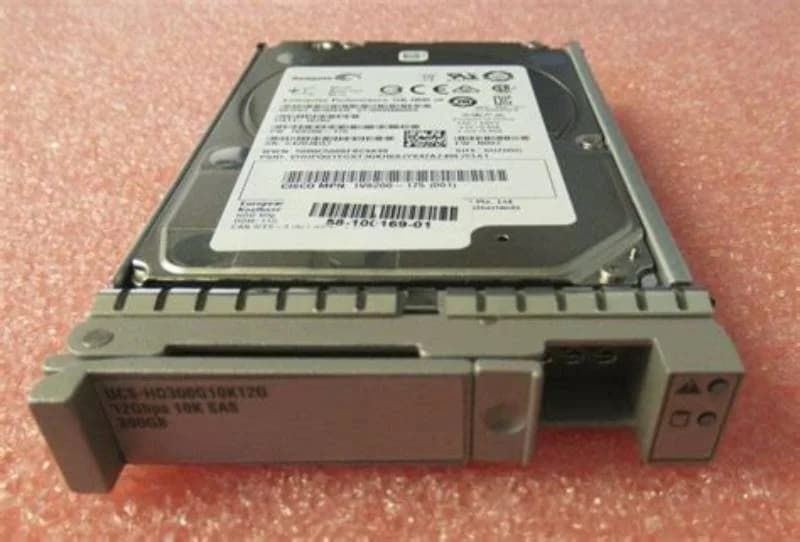 Cisco Жёсткий диск 2,5" SAS 300 GB, Жёсткий диск, 10.000 rpm (UCS-HD300G10K12G)