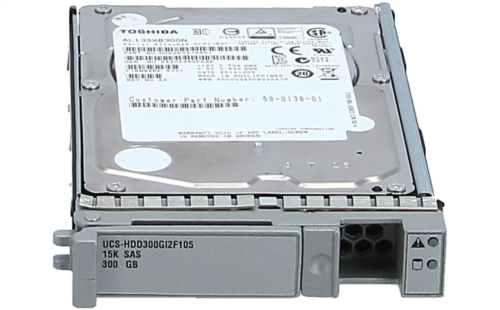 Cisco 300GB 6Gb SAS 15K RPM SFF HDD/ (UCS-HDD300GI2F105)