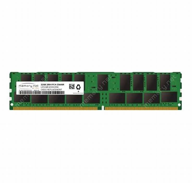 Cisco UCS, DDR4, module, 32 GB, DIMM 288-pin, 3200 MHz / PC4-25600, 1.2 V, registered, ECC (UCS-MR-X32G2RW)