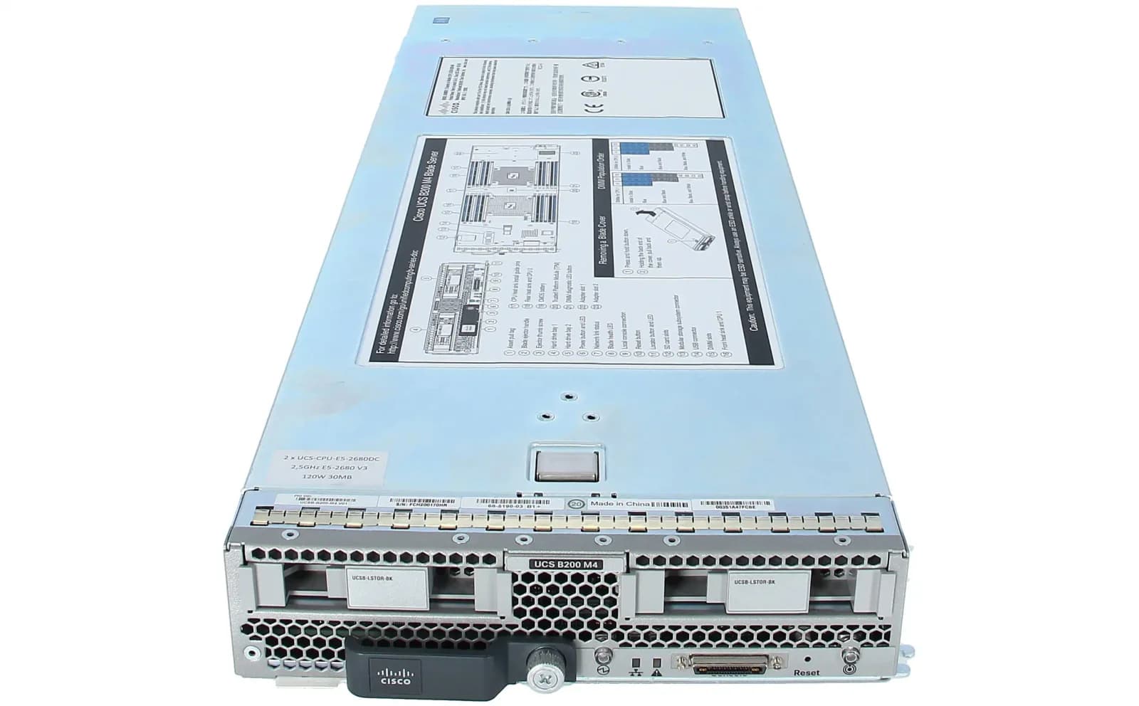 Cisco UCS B200 M4 w/o CPU Mem Drive Bays, Blade-Сервер, Serial Attached SCSI (SAS) (UCSB-B200-M4)