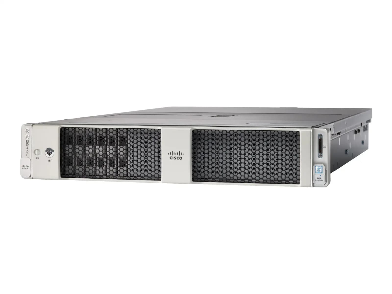 Cisco SFF Rack Сервер, Сервер, rack-mountable, 2U, 2-way, no CPU, RAM 0 GB, NVMe PCIe/SAS/SATA, 24 x hot-swap 2.5" bay(s), no HDD, GigE, 10 (UCSC-C240-M5SN)