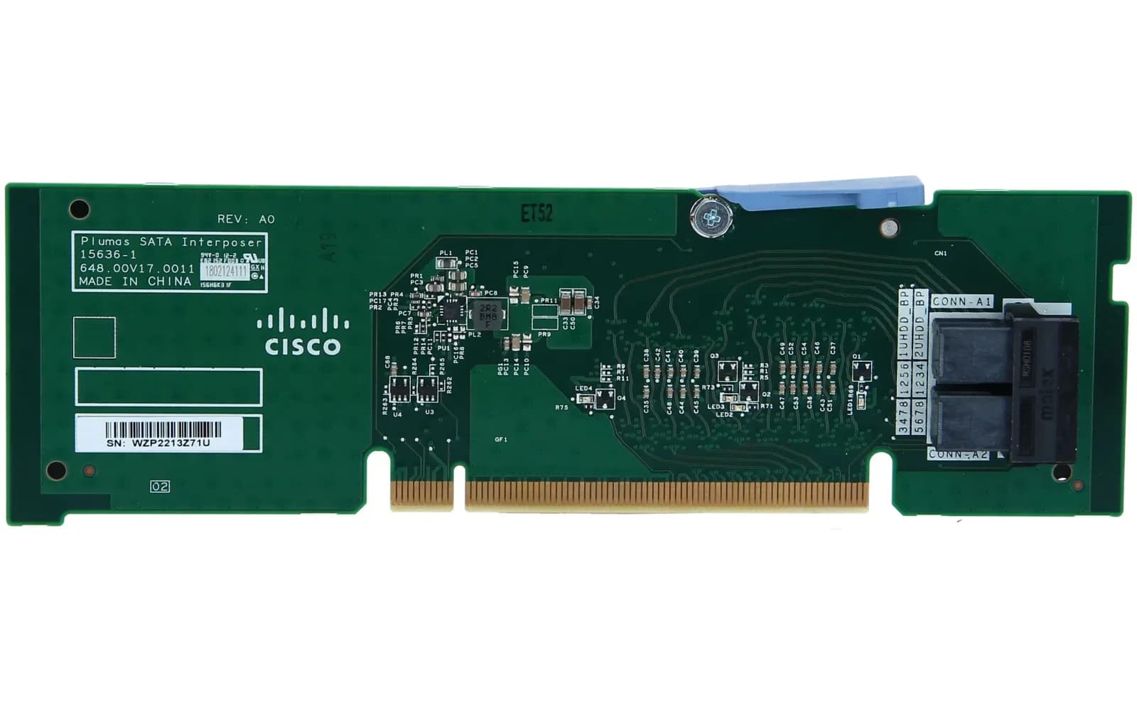 Cisco C220 M5 (8-drive) SATA Interposer board (UCSC-SATAIN-220M5)