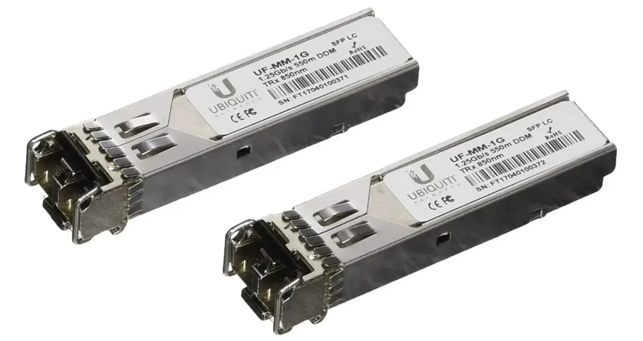 Ubiquiti U Fiber, Multi-Mode Module, 1G, 2-Pack (UF-MM-1G) (UF-MM-1G)
