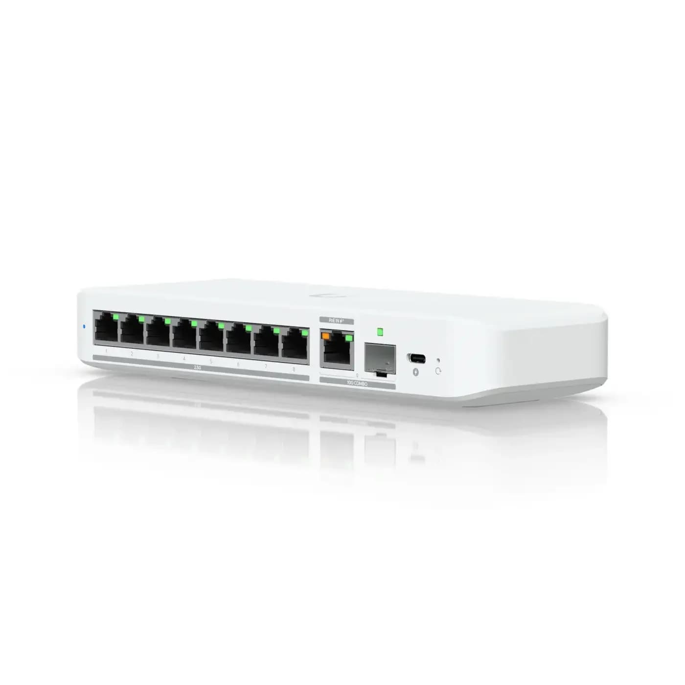 Ubiquiti Switch, 8-port 2.5 GbE, 10 GbE RJ45/SFP+ (USW-FLEX-25G-8)