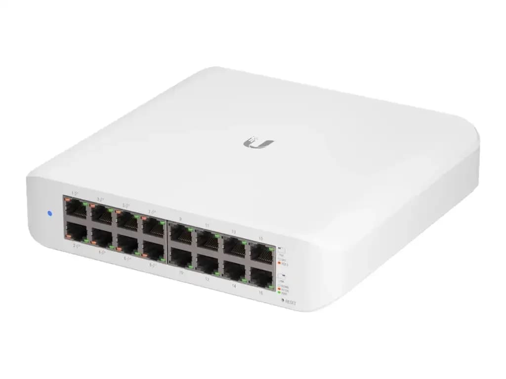 Ubiquiti UniFi Switch Lite USW-Lite-16-POE, Switch, managed, 16 x 10/100/1000 (8 PoE+) (USW-LITE-16-POE)