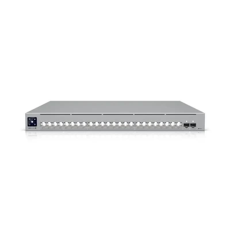 Ubiquiti UniFi Switch Pro XG 24 PoE, Switch, L3, Managed, 8 x 10/100/1000/2.5GBase-T (PoE++) + 16 x 10/100/1000/2.5G/5G/10GBase-T (PoE++) + (USW-PRO-XG-24-POE)