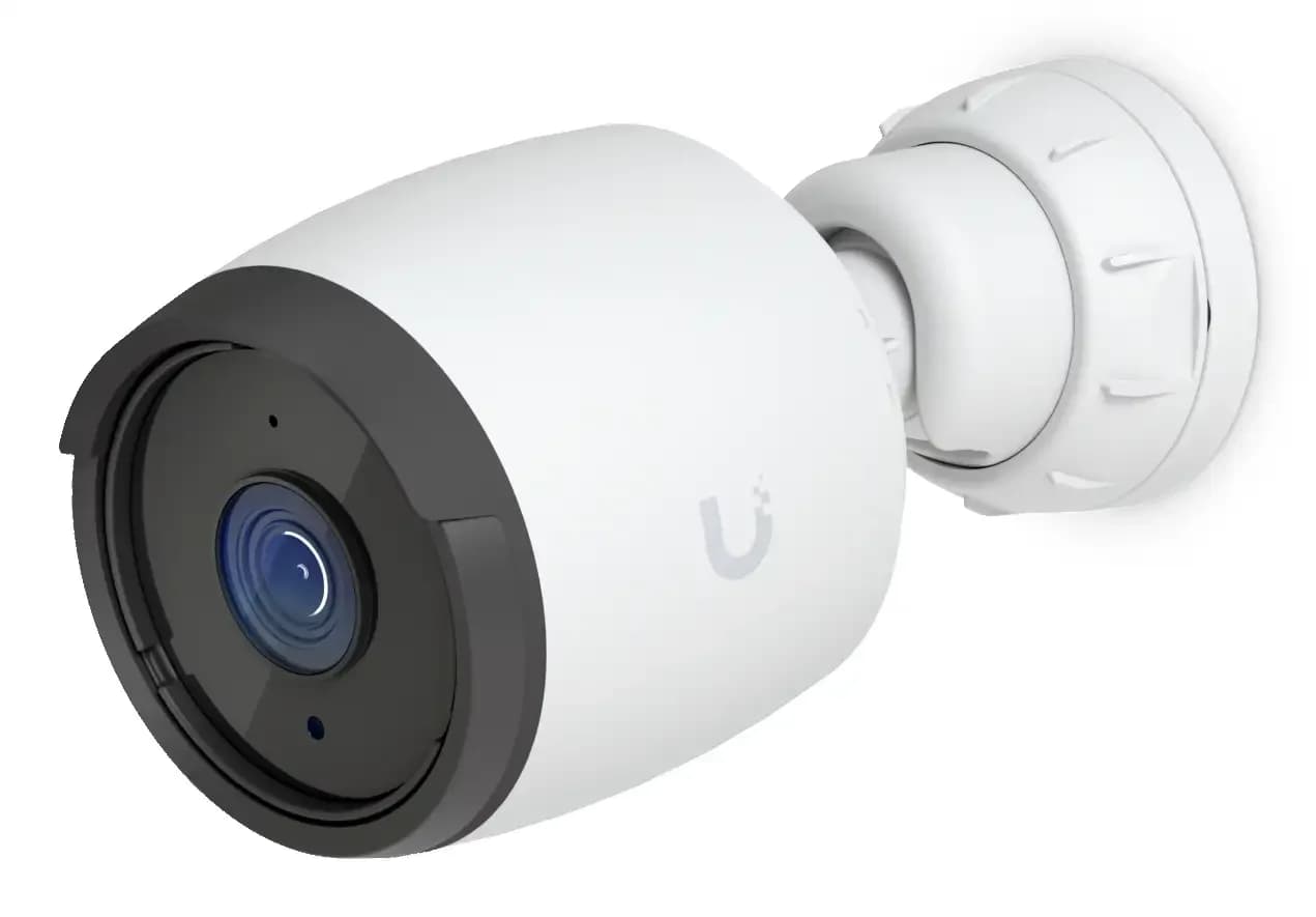 Ubiquiti UniFi Protect G6, Network surveillance camera, white, bullet, indoor, outdoor, weatherproof, colour (Day&Night), 8 MP, 3840 x 2160 (UVC-G6-BULLET-W)