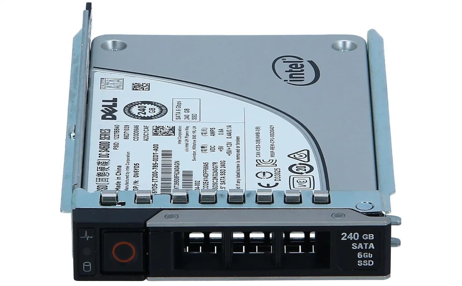 Dell Disk 240GB SSD 6G SATA 2.5" TLC, Solid State Disk, Serial ATA (V6YD5)