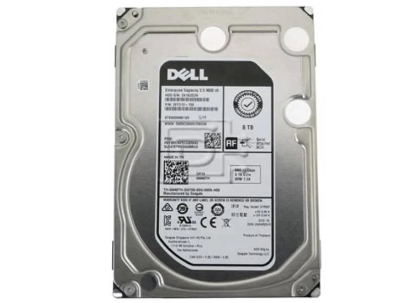 DELL 8TB, 7200 rpm, 3.5", SAS, 12Gbps, HDD (VFP4M)