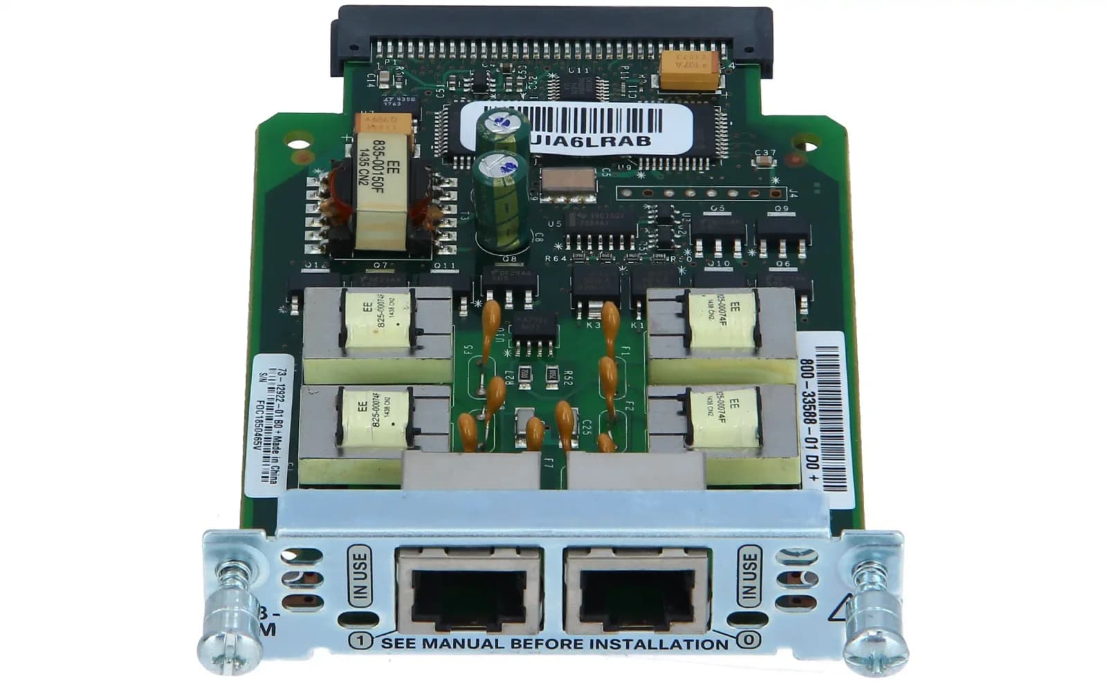 Cisco Two-port Voice Interface Card, E and M (VIC3-2E-M)