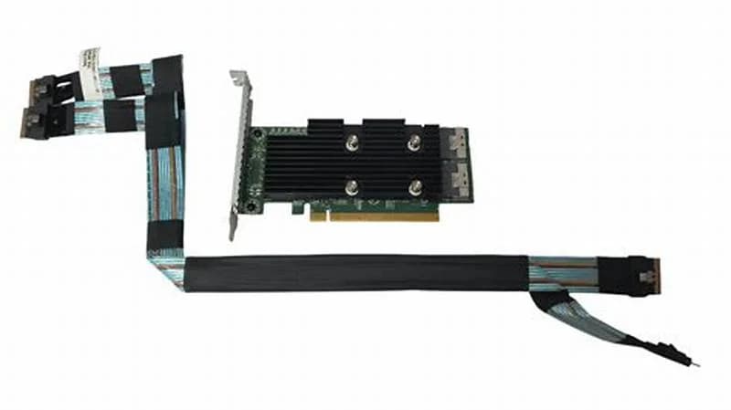 Dell ASSY CBL ADPT 2.5X24 RSR1 R740, Кабель, NVMe (W6N4M)