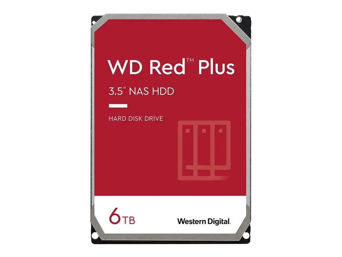 Western Digital HDD WD RED 6TB 3,5' SATA III WD60EFRX (WD60EFRX)
