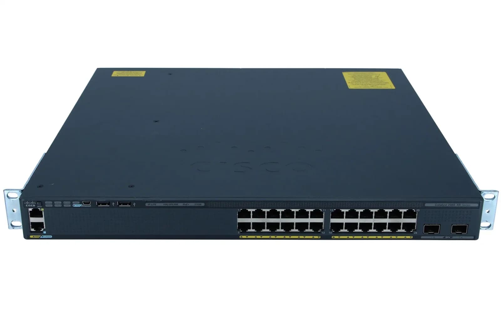 Cisco Catalyst 2960-XR 24 GigE PoE 370W, 2 x 10G SFP+, IP Lite (WS-C2960XR-24PD-I)
