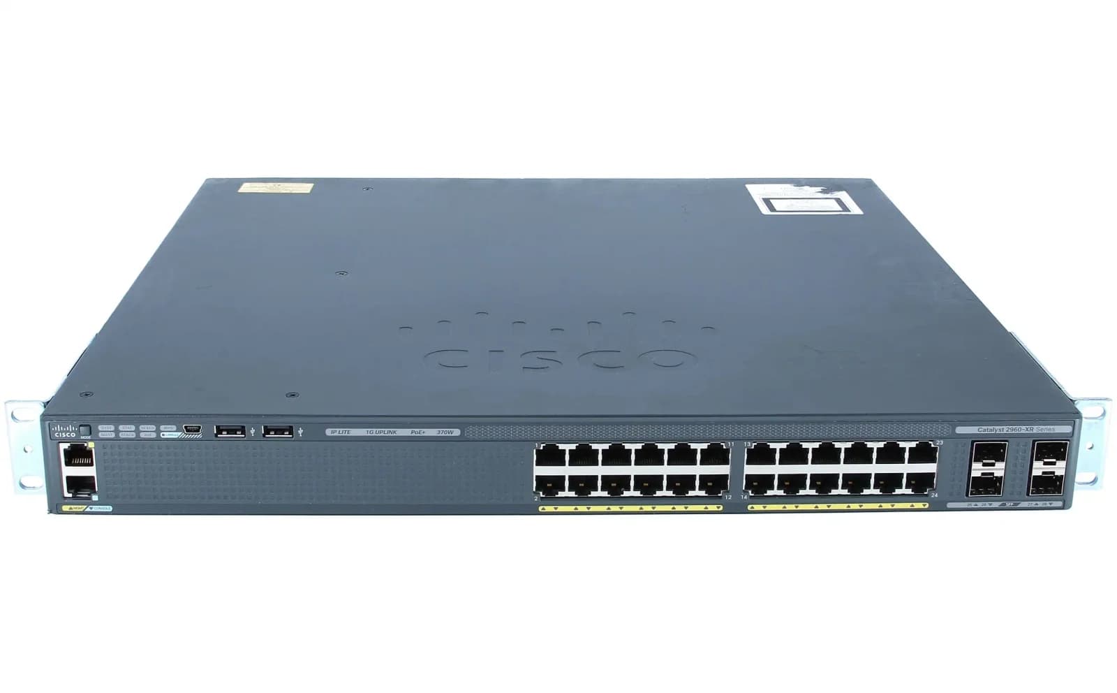 Cisco Catalyst 2960-XR 24 GigE PoE 370W, 4 x 1G SFP, IP Lite (WS-C2960XR-24PS-I)