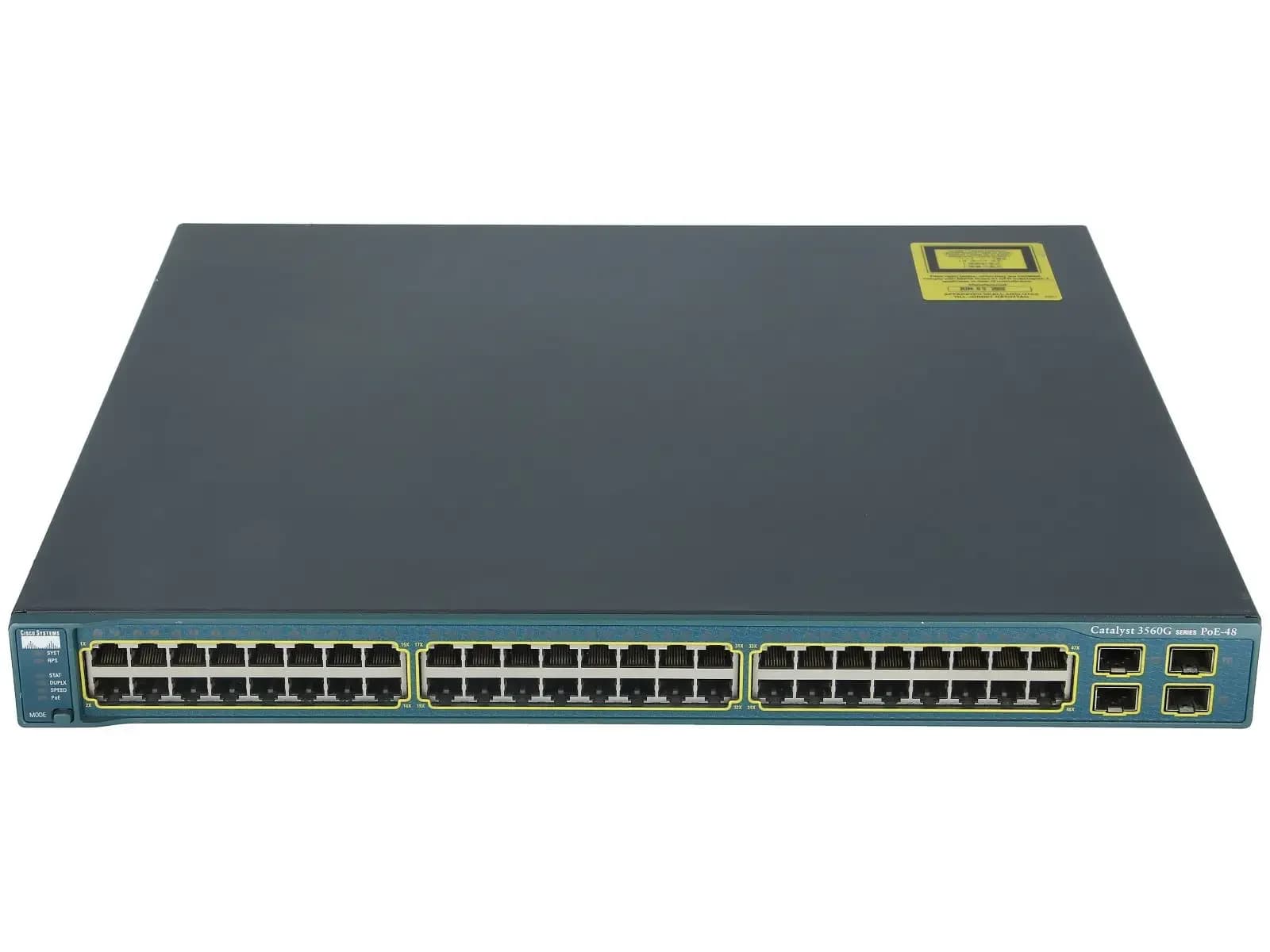 Cisco Catalyst 3560 48 10/100/1000T PoE + 4 SFP Standard Image (WS-C3560G-48PS-S)