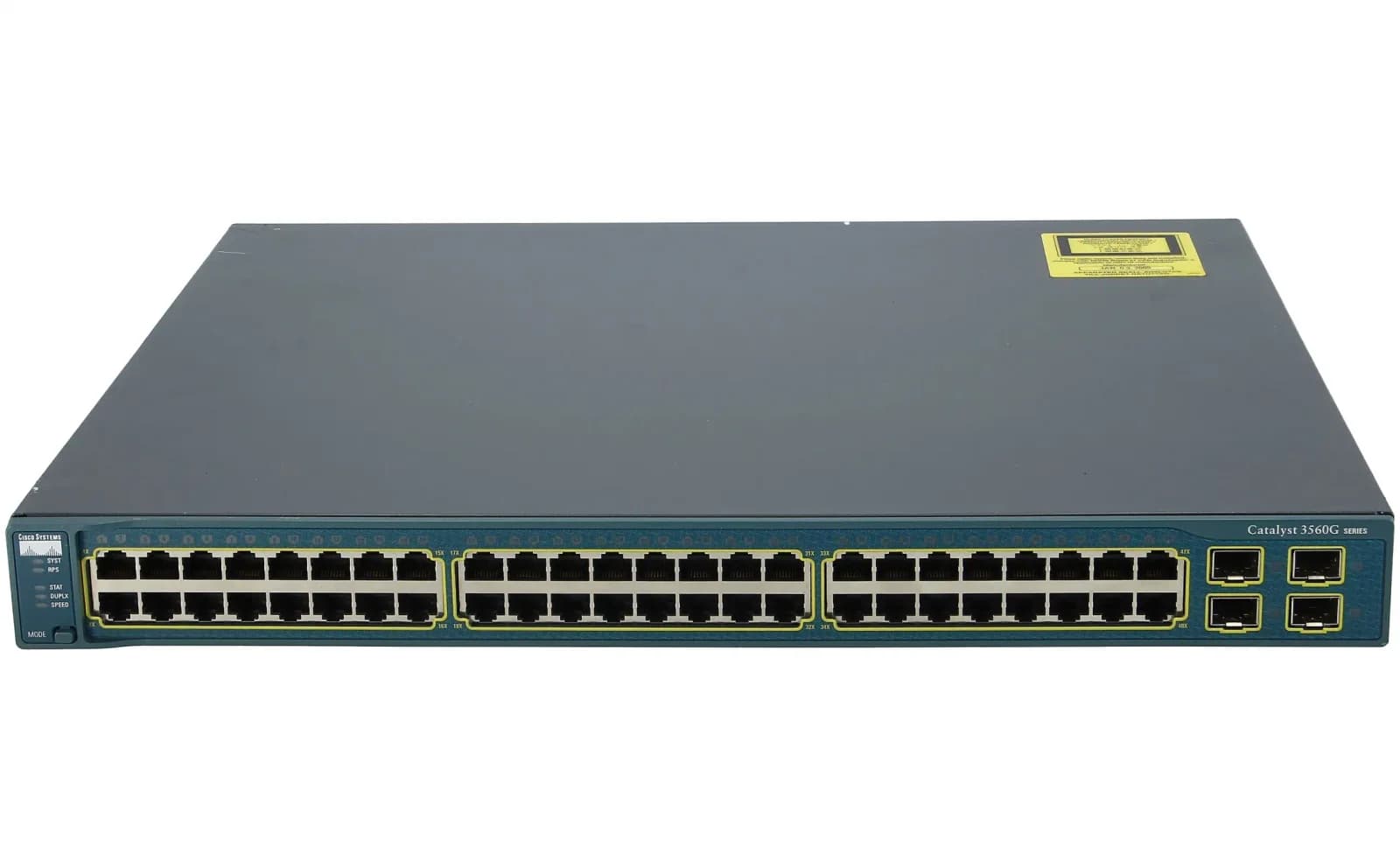 Cisco Catalyst 3560 48 10/100/1000T + 4 SFP Standard Image (WS-C3560G-48TS-S)