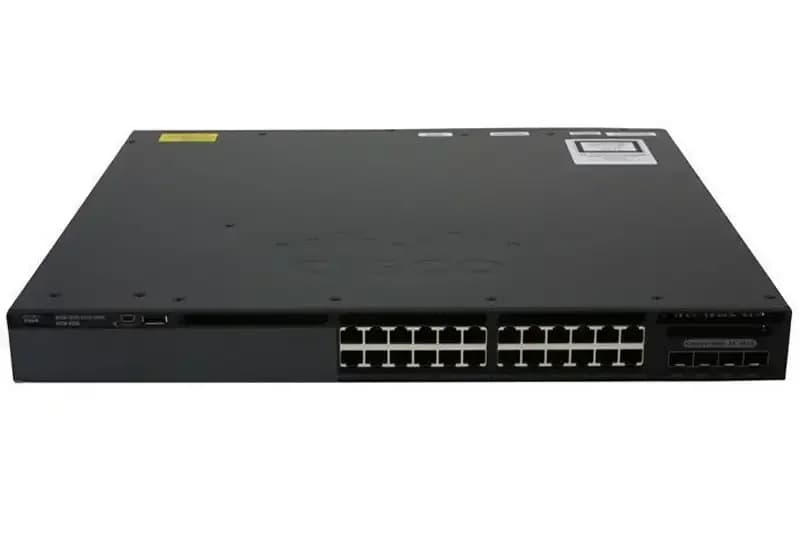 Cisco Catalyst 3650 24 Port PoE 4x1G Uplink w/5 AP licenses IPB (WS-C3650-24PWS-S)