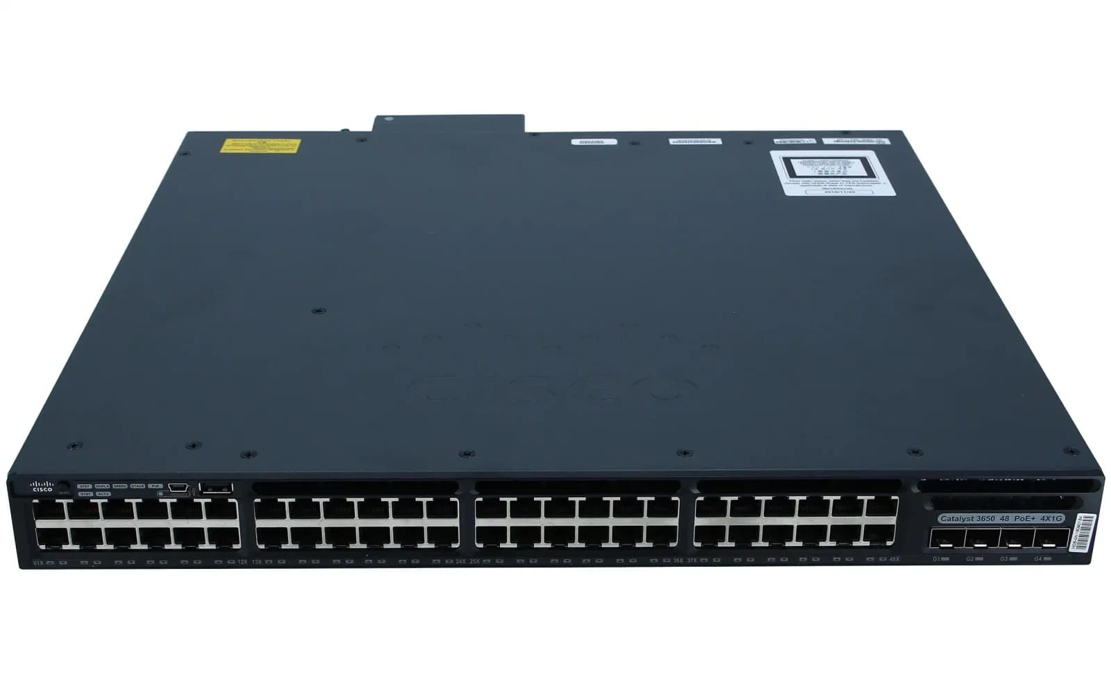 Cisco Catalyst 3650 48 Port Full PoE 4x1G Uplink LAN Base (WS-C3650-48FS-L)