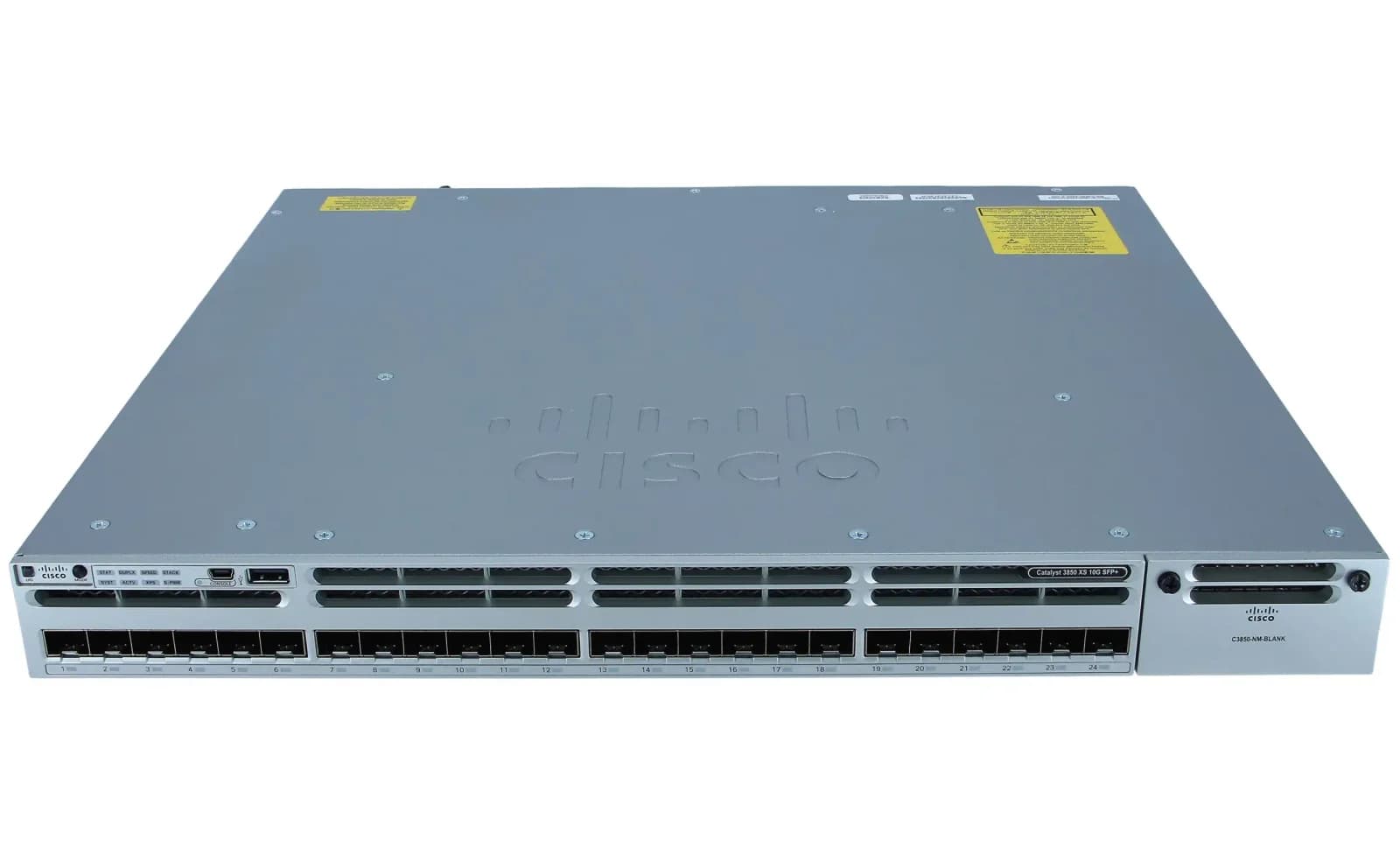 Cisco Catalyst 3850 24 Port 10G Fiber Switch IP Base (WS-C3850-24XS-S)