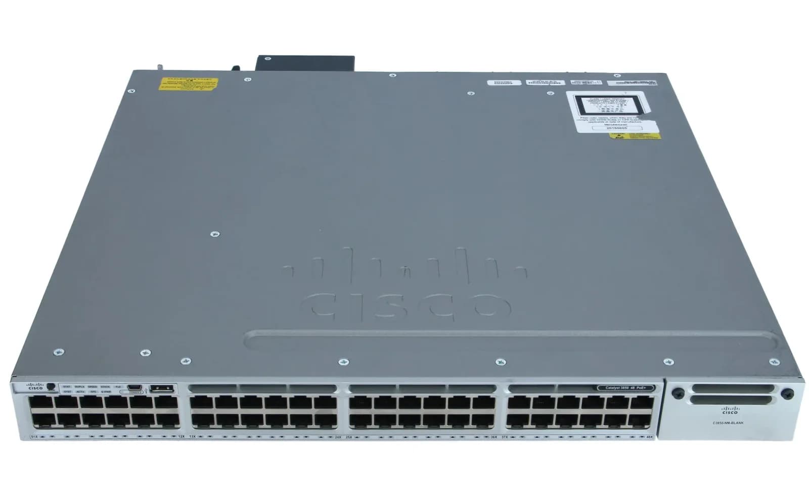 Cisco Catalyst 3850 48 Port Full PoE IP Services (WS-C3850-48F-E)
