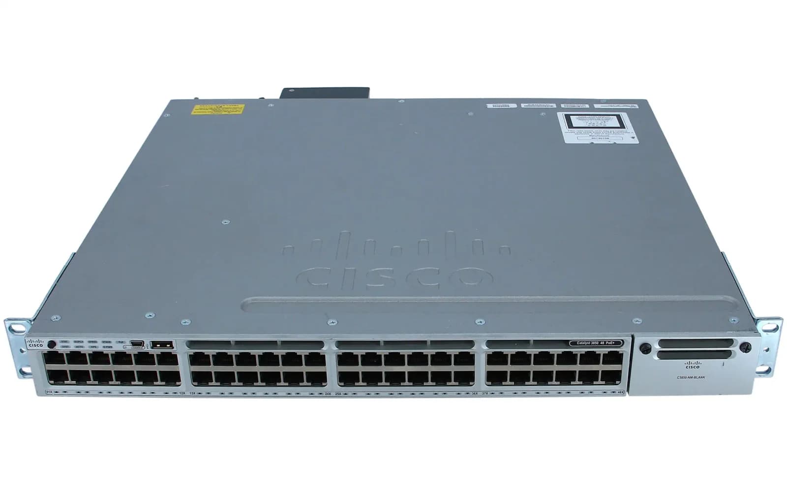 Cisco Catalyst 3850 48 Port Full PoE IP Base (WS-C3850-48F-S)